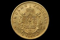 20 Francs Napoleon III 1862 A France