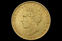 2000 Réis (Quinto de Coroa) D. Luís I 1866 Portugal