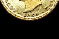 5000 Réis (Meia Coroa) D. Luís I 1869 Portugal