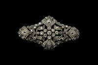 Alfinete Antigo Brilhantes