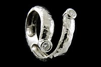 Anillo Serpentina Diamantes