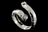 Anillo Serpentina Diamantes