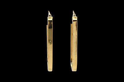 Rectangular Hoop Earrings