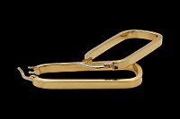 Rectangular Hoop Earrings