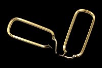 Rectangular Hoop Earrings