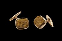 Gemelos Ojo de Tigre Soldado Romano