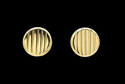 Two Tone Button Covers Cufflinks