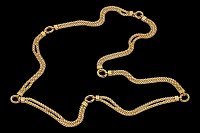 Collar Eslabones 2 Cadenas