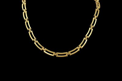 Collar Eslabones Rectangulares