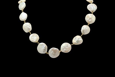 Collar Perlas Barrocas