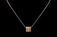 Cadena Eslabones Colgante Diamantes