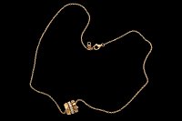 Cadena Eslabones Colgante Diamantes