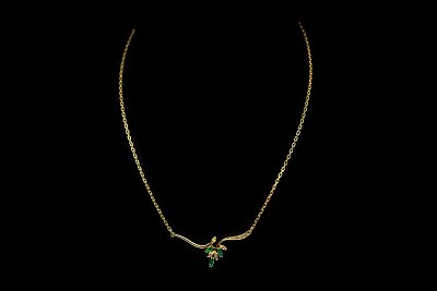 Diamonds Emeralds Necklace