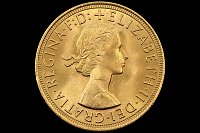 Libra Isabel II 1958 Grã-Bretanha
