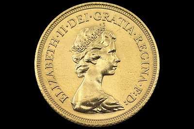 Libra Isabel II 1980 Grã-Bretanha