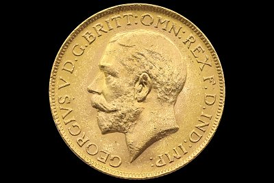 Libra Jorge V 1927 SA Grã-Bretanha