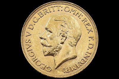 Libra Jorge V 1930 SA Grã-Bretanha