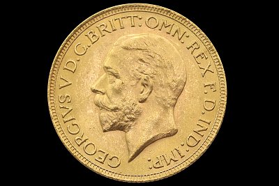 Libra Jorge V 1931 SA Grã-Bretanha