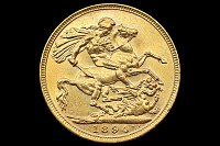 Sovereign 1894 M Queen Victoria Old (Veiled) Head Great Britain