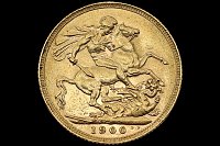 Sovereign 1900 Queen Victoria Old (Veiled) Head Great Britain