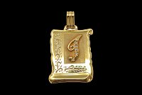 Colgante Letra I Diamantes