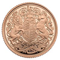 La Reina Isabel II y SM el Rey Carlos III Juego 2 Monedas en Oro